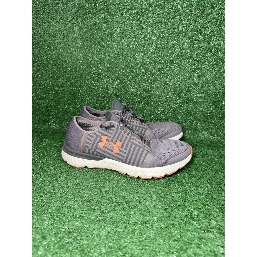 Under Armour SpeedForm Gemini 3 Women Size 9 Gray Running Shoes Comfort Sneakers